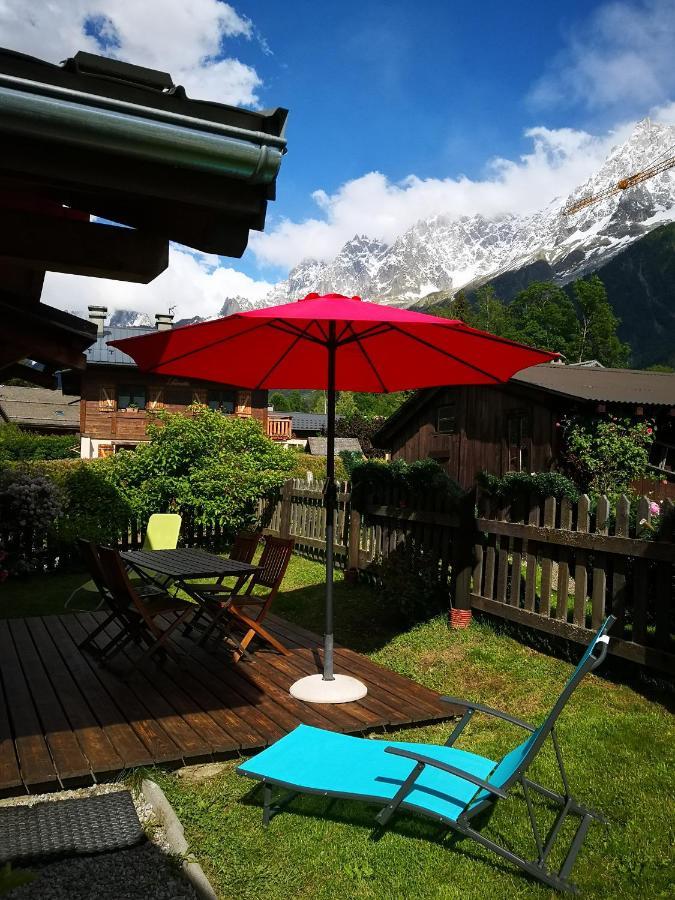 Les Chalets du Bonheur Les Houches Eksteriør billede