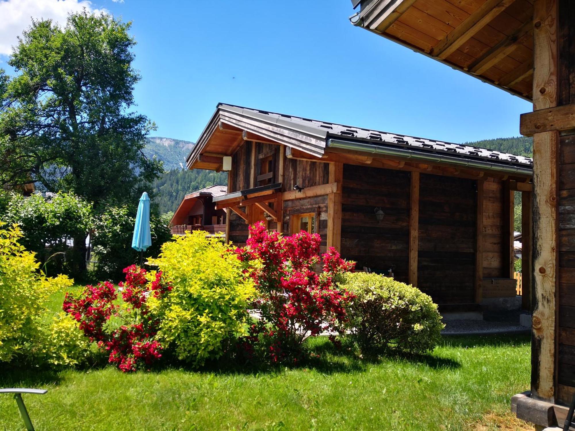 Les Chalets du Bonheur Les Houches Eksteriør billede