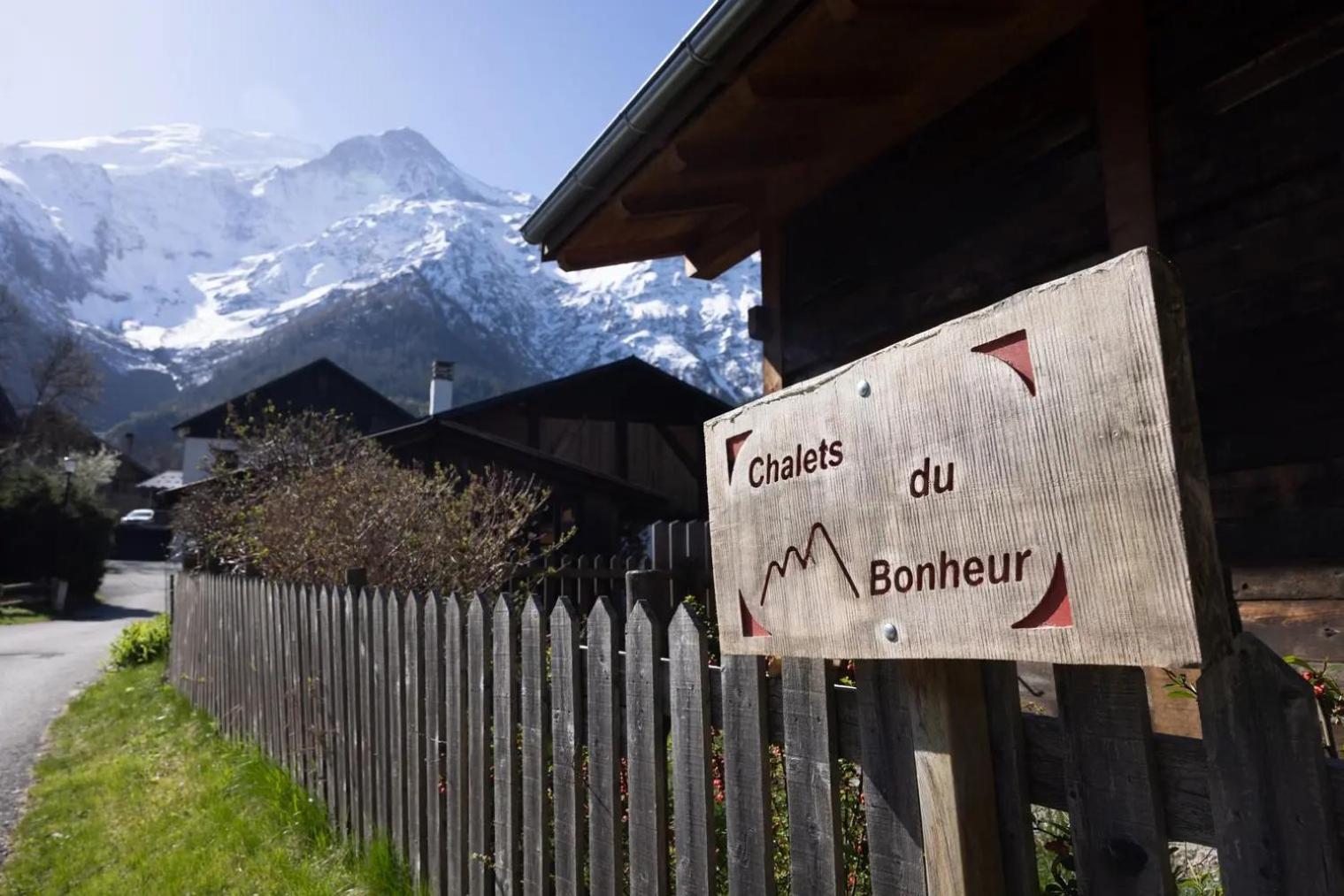 Les Chalets du Bonheur Les Houches Eksteriør billede