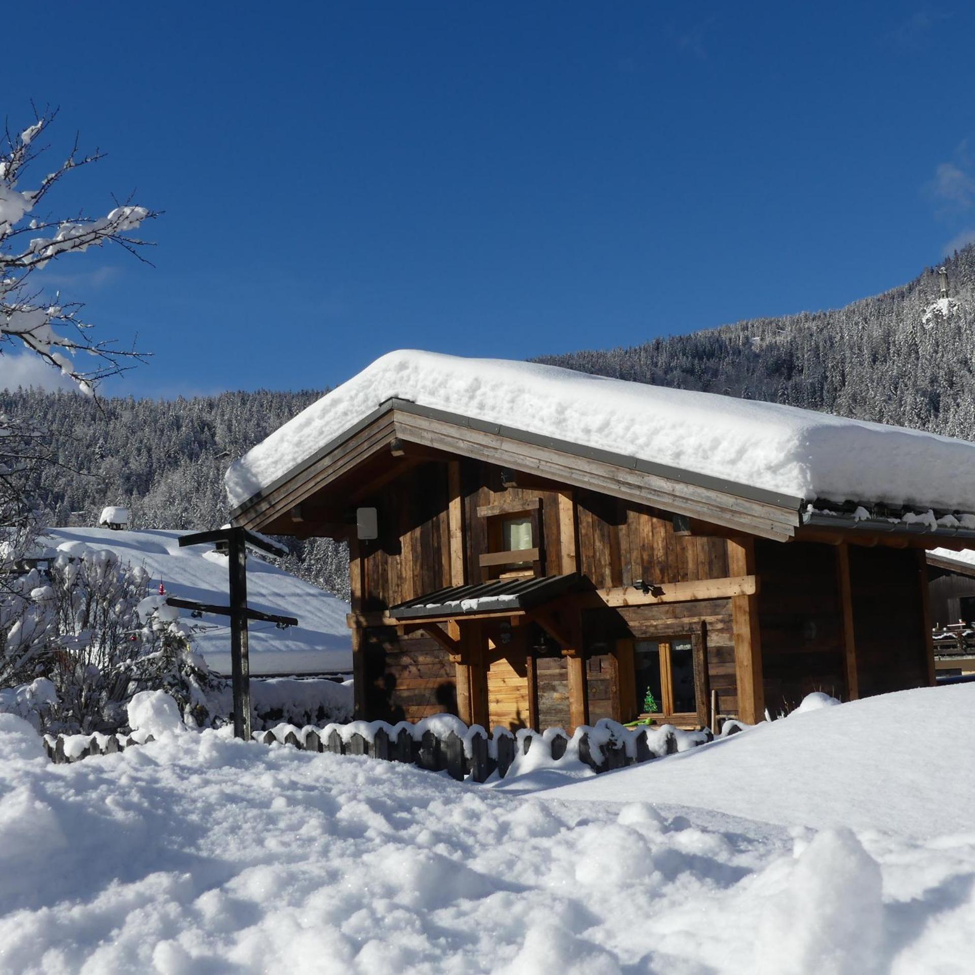 Les Chalets du Bonheur Les Houches Eksteriør billede