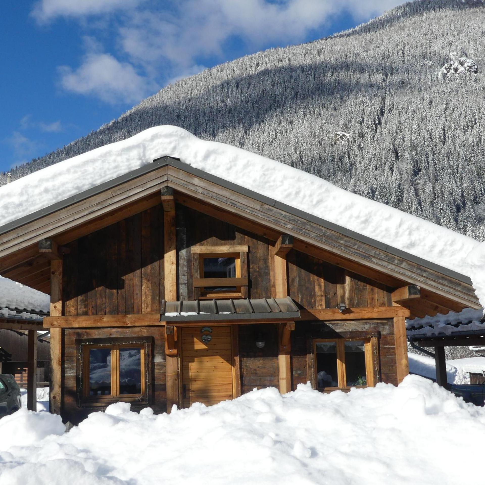 Les Chalets du Bonheur Les Houches Eksteriør billede