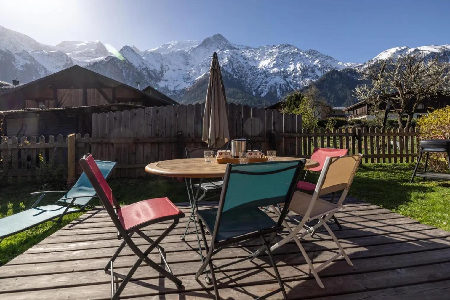 Les Chalets du Bonheur Les Houches Eksteriør billede