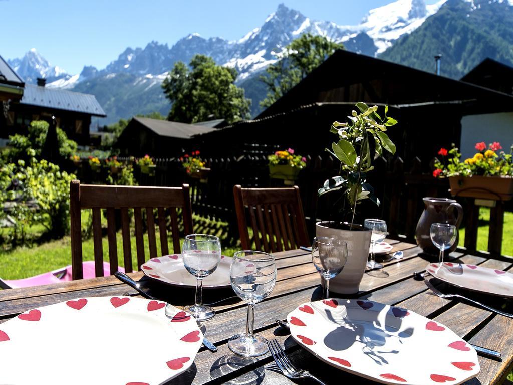 Les Chalets du Bonheur Les Houches Eksteriør billede