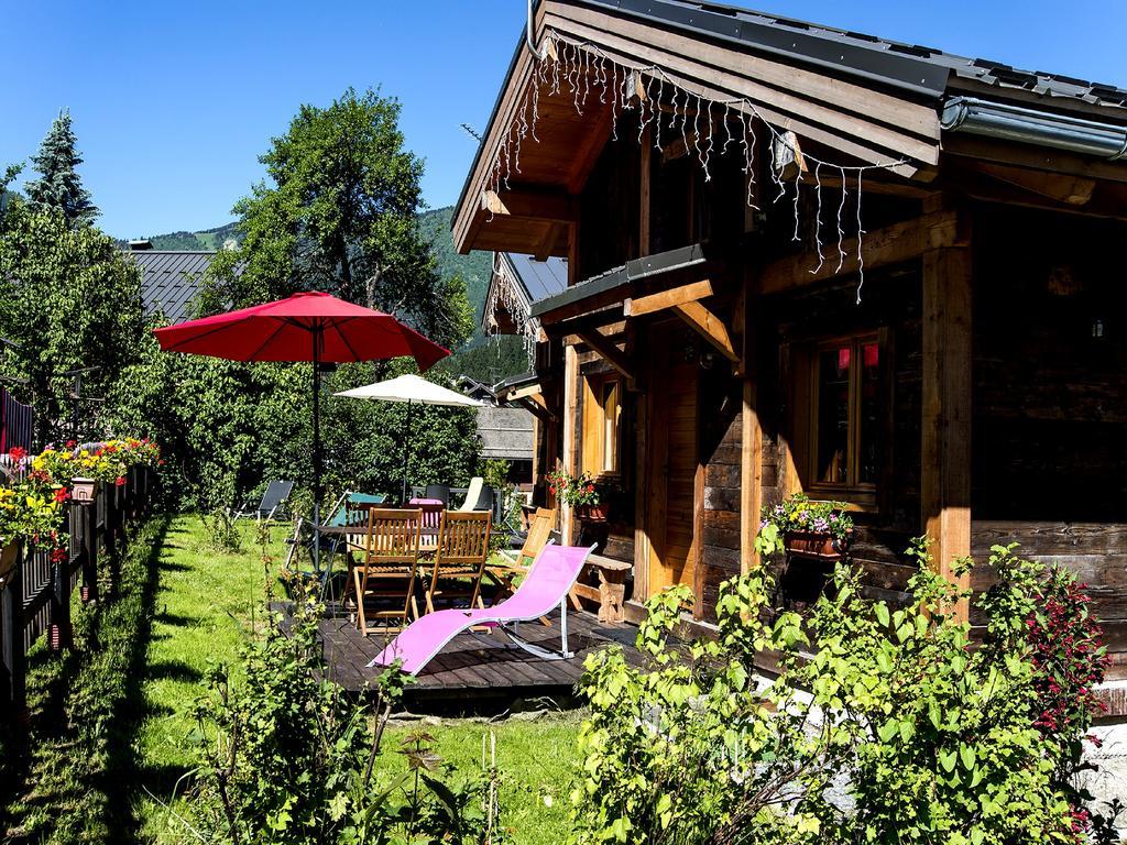 Les Chalets du Bonheur Les Houches Eksteriør billede